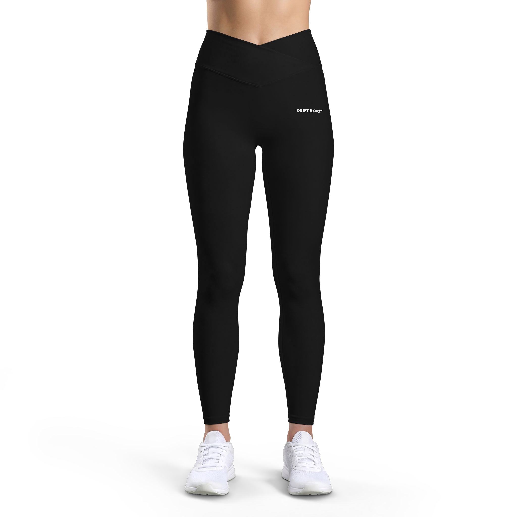 Minimal Small Logo Leggings | Women’s Luxe Leggings