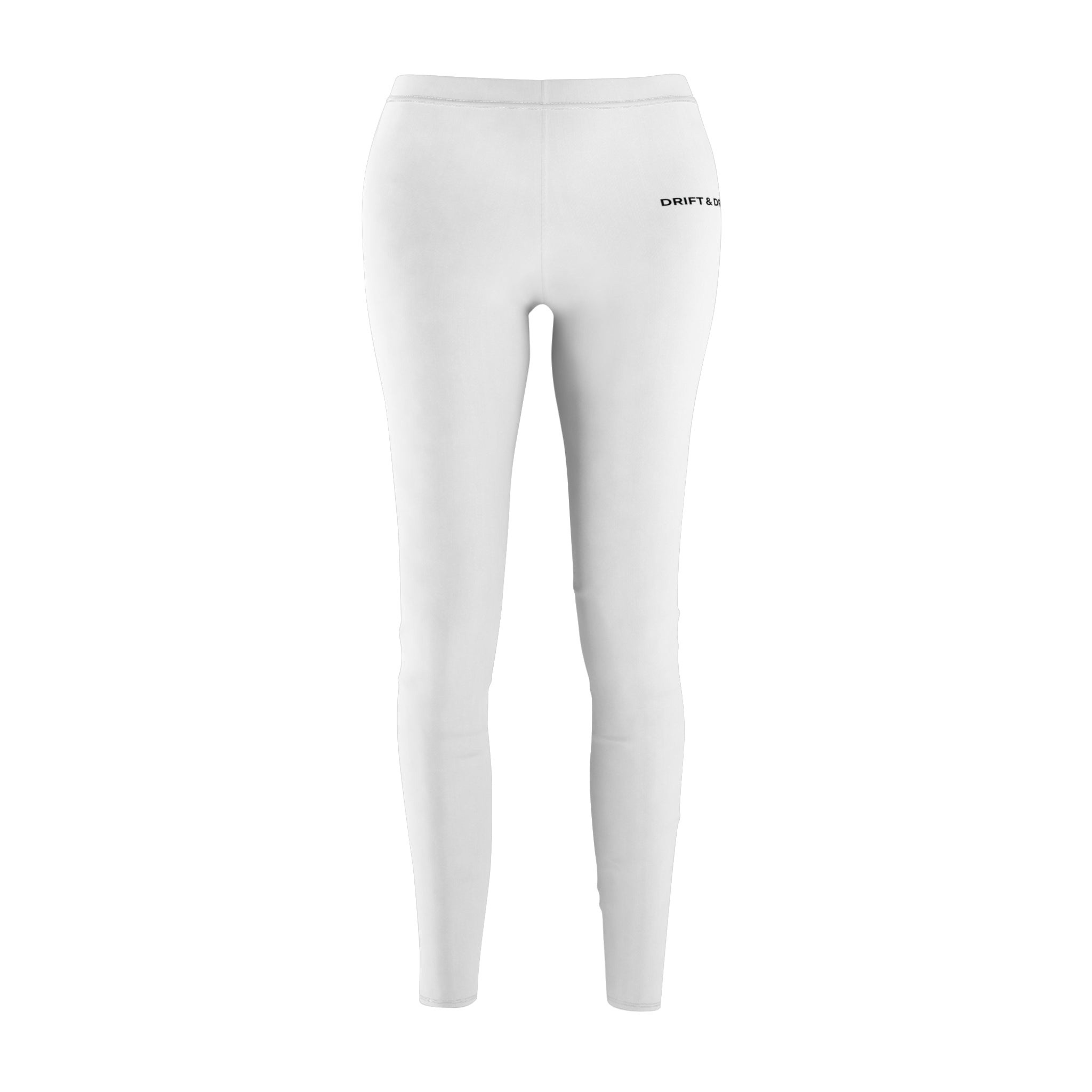 Blank All-Over Print Leggings | White Cut & Sew Leggings